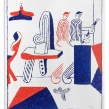 Albert Mertz, 2019 lithography Paris