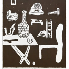 Atelier Calder, 2019 lithographic print