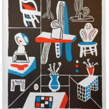 Atelier Ciska, 2018 lithography Franciska Clausen Paris