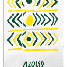 Azores, 2019 Linocut