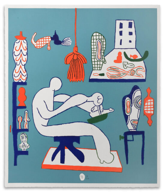 Kristian Hildebrandt, 2019 lithography