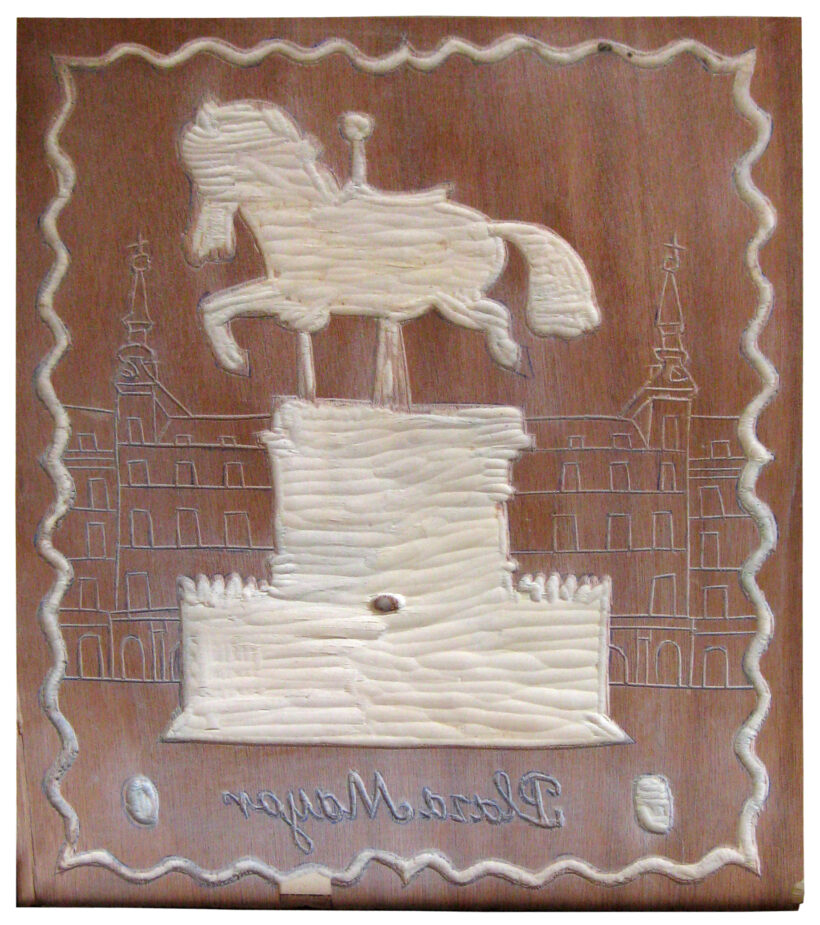 Plaza Mayor print by Søren Behncke, buy here