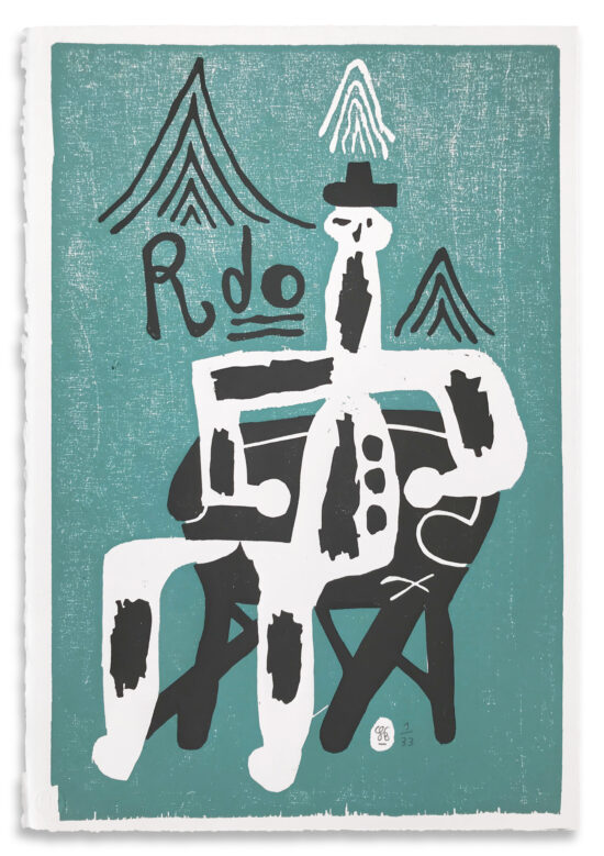 Rdo (version 01), 2021 Wood & Linocut